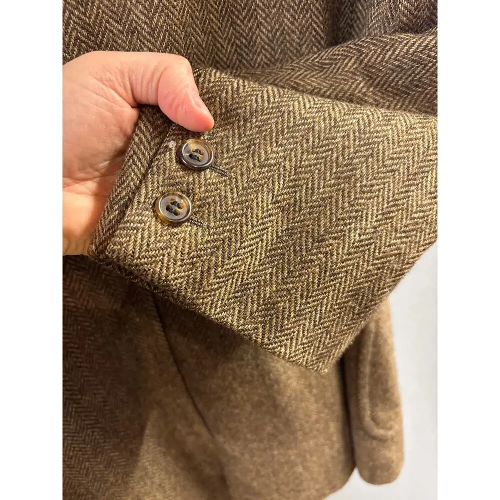 VTG 1960's Brooks Brothers sport coat/blazer  Herringbone Tweed all wool Size 42